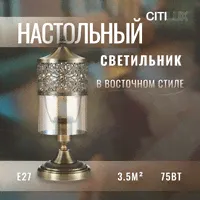 Citilux Эмир CL467813 Настольная лампа Бронза