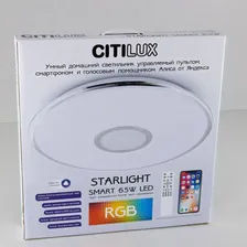 Потолочная светодиодная люстра голосовым управлением Citilux Старлайт Смарт CL703A65G в Лодейном Поле