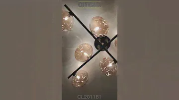 Citilux Девис CL201181 Люстра потолочная Венге