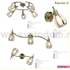 Светильник поворотный спот Citilux CL522541 Альтен