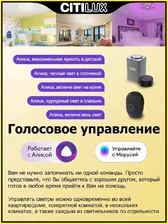 Потолочная люстра Citilux Альпина Смарт CL718A100G