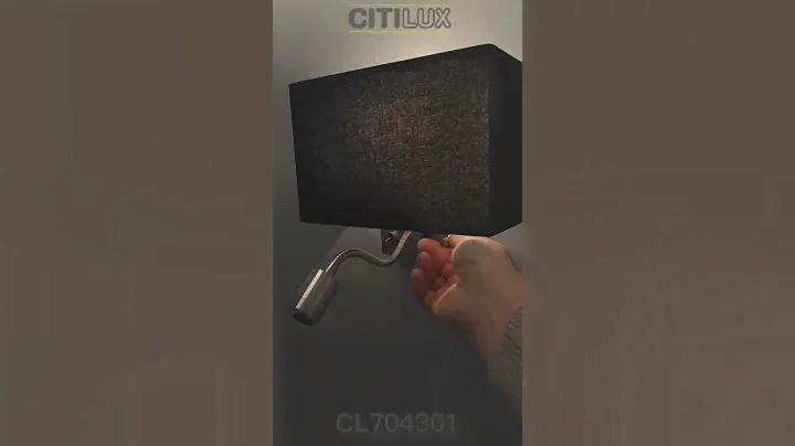 Citilux Декарт CL704301 Бра с абажуром и диммером