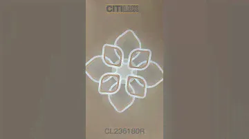 Citilux Ромби CL236180R LED Люстра с пультом Белая