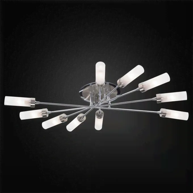 Люстра потолочная CITILUX Хеликс , матовый Хром CL109101