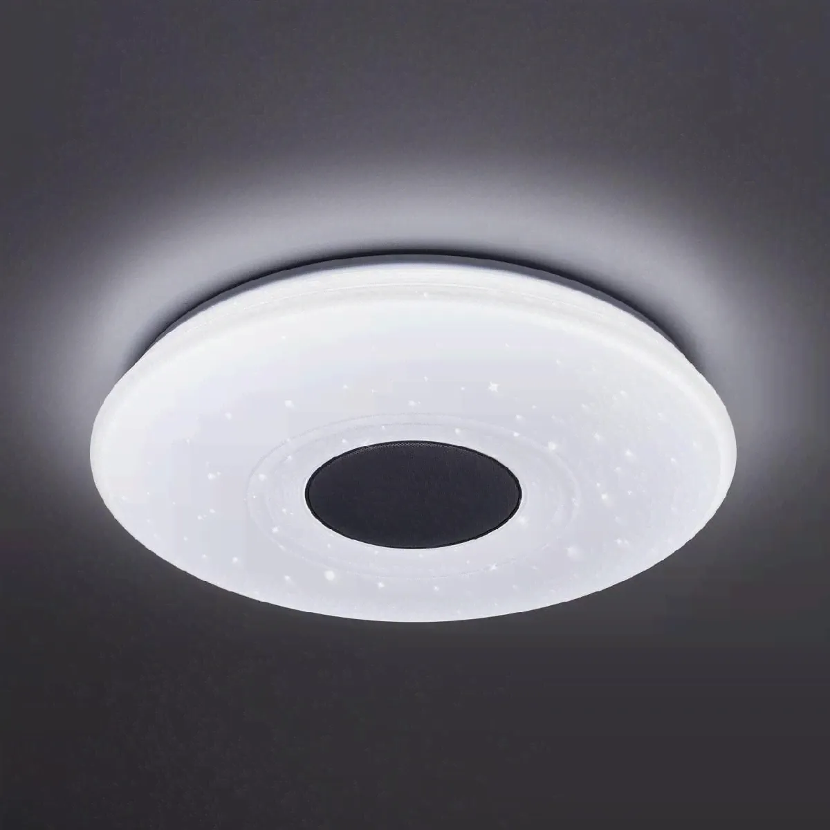 Люстра музыкальная Citilux Light & Music Белый+Хром CL703M60-1