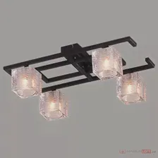 Потолочная люстра Citilux Солид CL213145 Цвет арматуры черный Цвет плафонов прозрачный от ImperiumLoft
