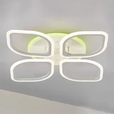 Умная люстра CITILUX Ромби Смарт RGB, белая CL236A140E